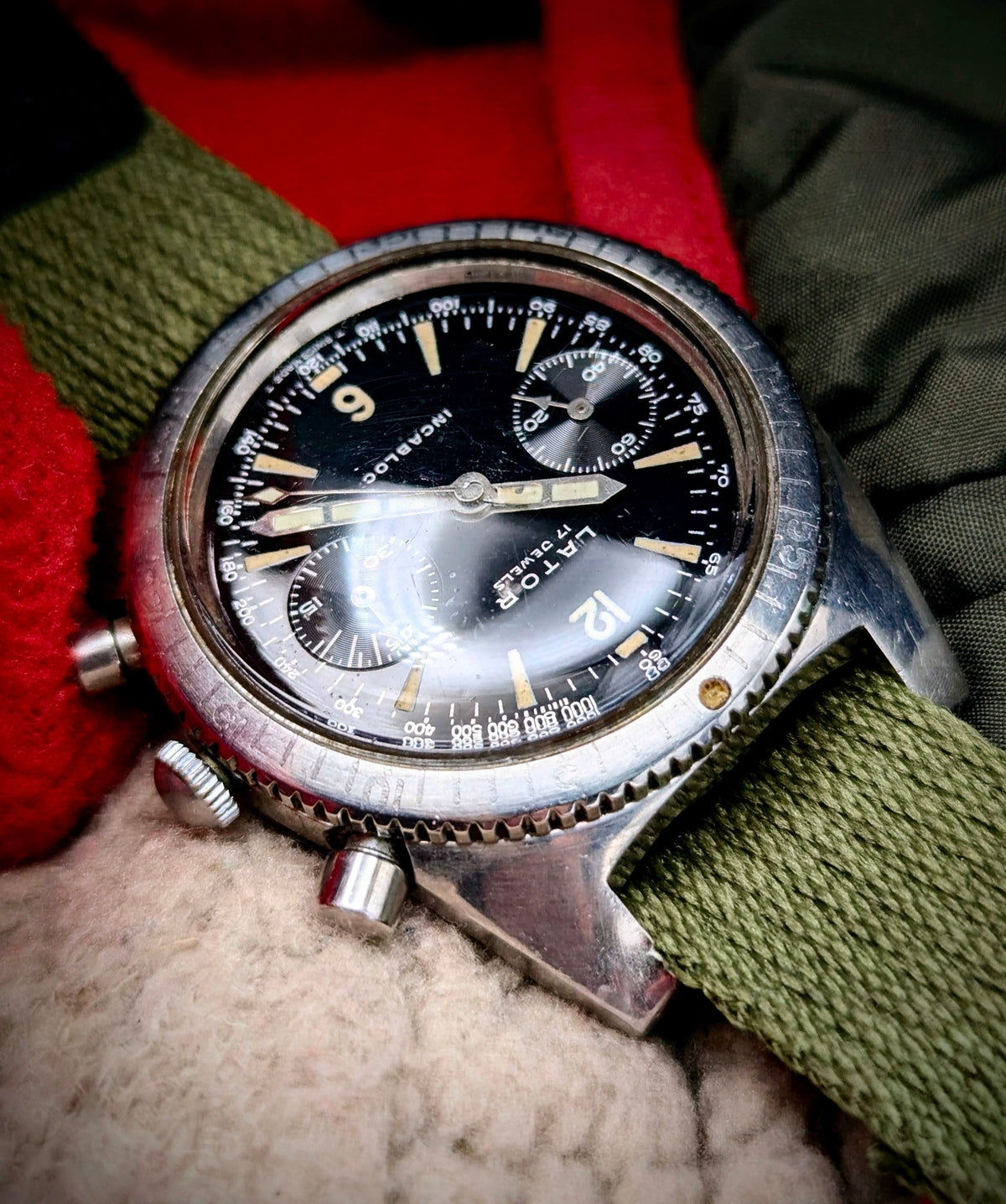 Pre-owned vintage watch with silver dial and polished case representing obscure golden-era Swiss watch brands including Mondia, Sicar, Lator, Meister Anker and Blandford S.A. — Bezel & Hide