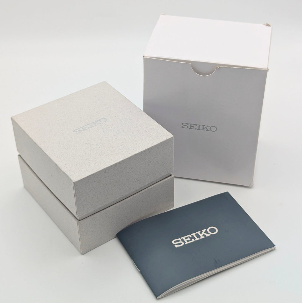 Seiko Selection SBTR045 JDM Chronograph – Cream Dial, Box & Warranty Cards