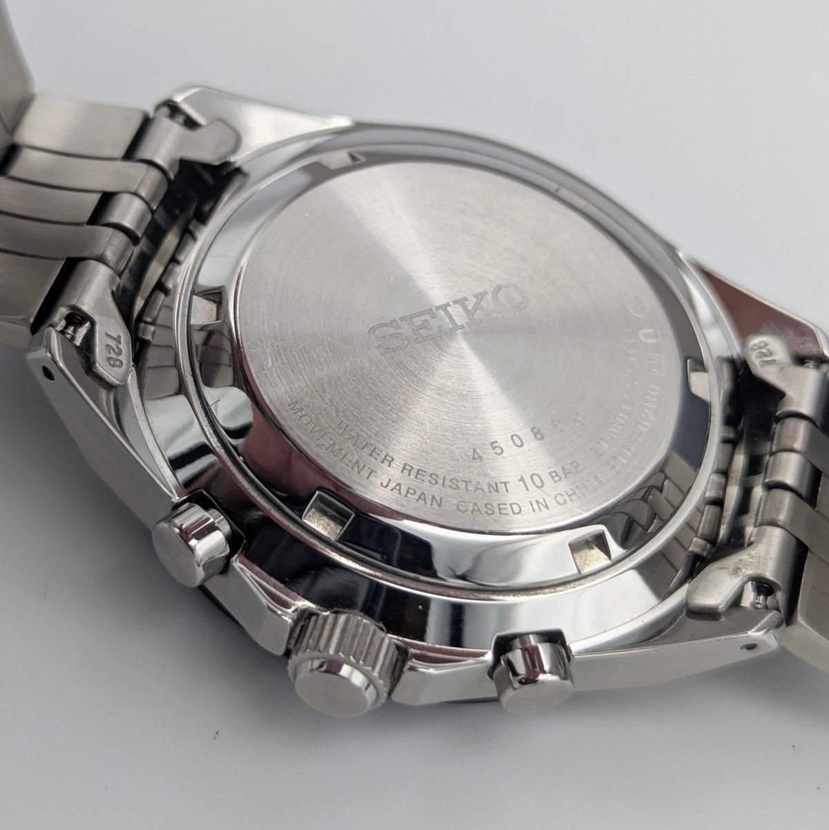 Seiko Selection SBTR045 JDM Chronograph – Cream Dial, Box & Warranty Cards