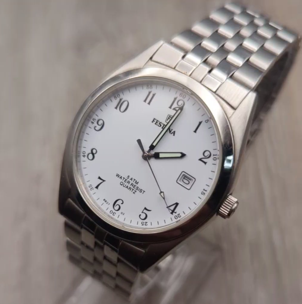Festina 8827 Men's Stainless Steel Quartz Watch