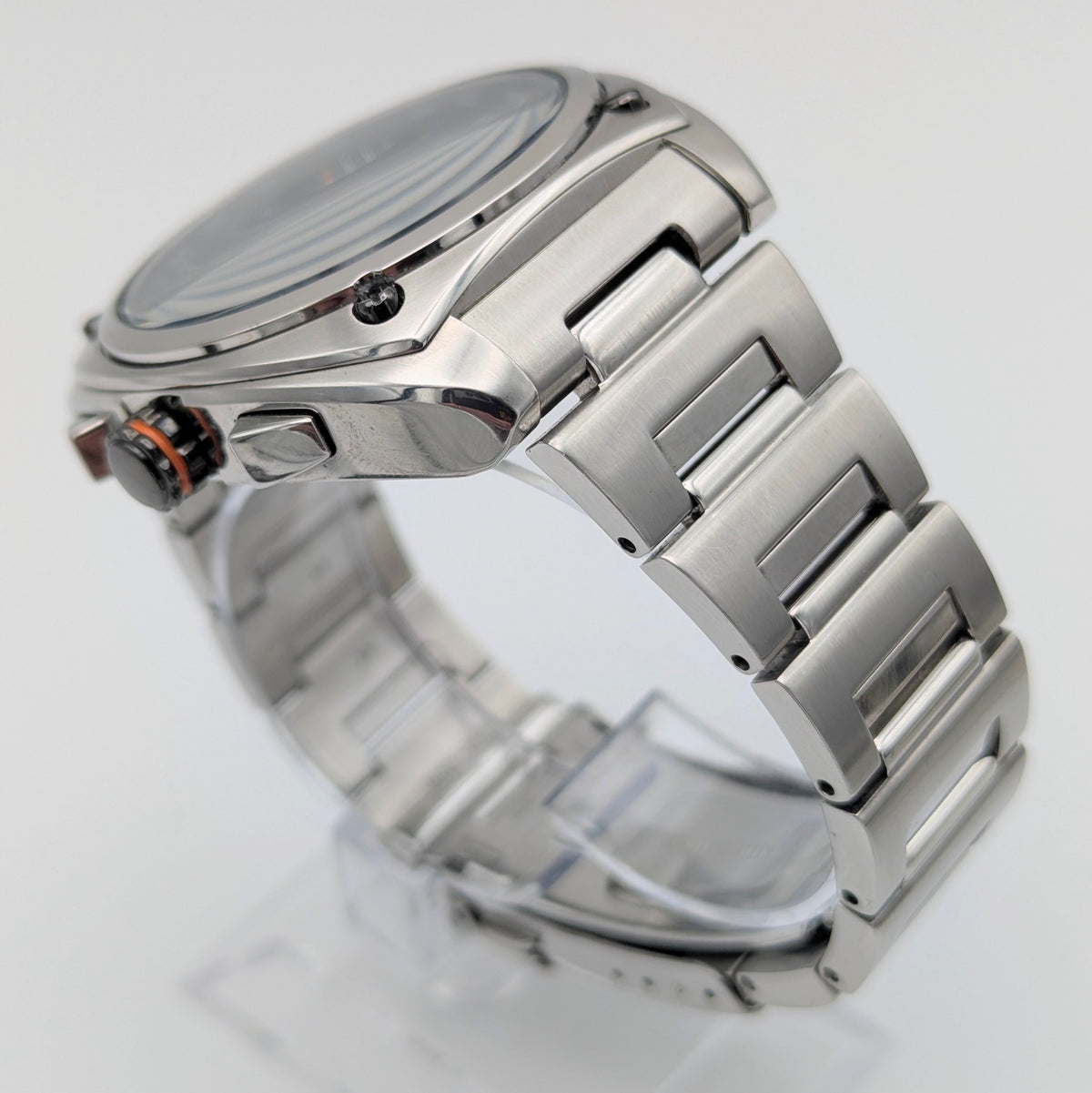Seiko 7L22-0BB0 Kinetic Flyback Chronograph — Limited Edition 200/200, Black Dial - Bezel & Hide