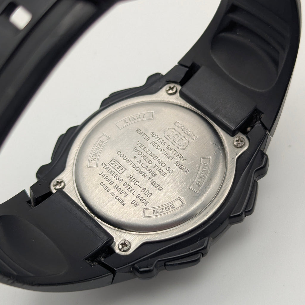 Casio ana/digital watch - Bezel & Hide