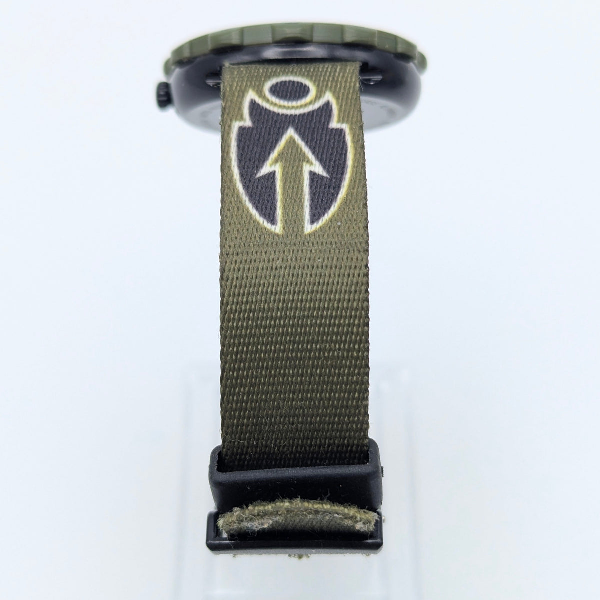 Flik Flak Kids Tribal Military Quartz Watch — Swiss Made, Time-Teaching Fun, Sold Naked - Bezel & Hide