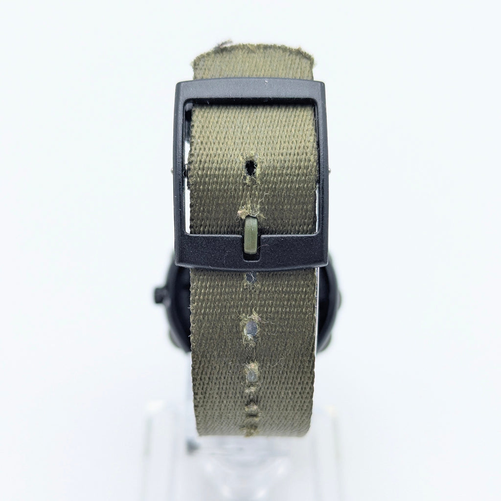 Flik Flak Kids Tribal Military Quartz Watch — Swiss Made, Time-Teaching Fun, Sold Naked - Bezel & Hide