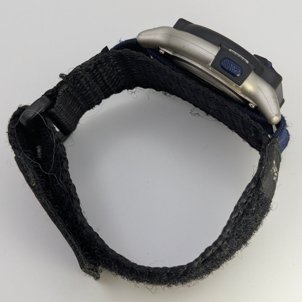Timex Ironman Triathlon 8-Lap Digital Watch — INDIGLO, Original Strap, Vintage - Bezel & Hide
