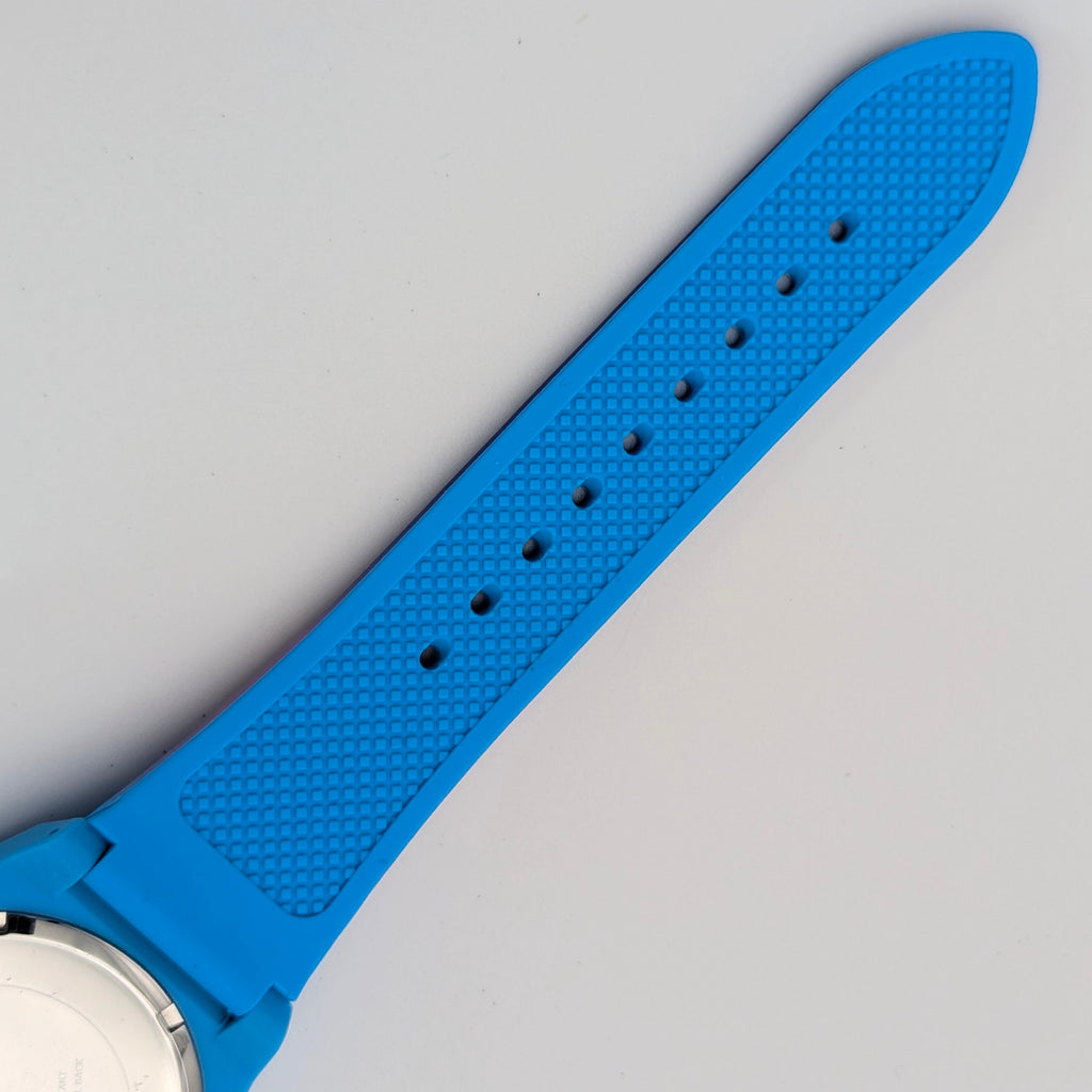 Guess Originals Retro Pop W0979L28 Unisex Watch — Blue & Lime Ombre, Quartz, Tags On - Bezel & Hide