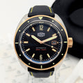 Duxot Fortius DX-2019 Automatic Diver – Black Dial, Two-Tone, DASSARI Strap