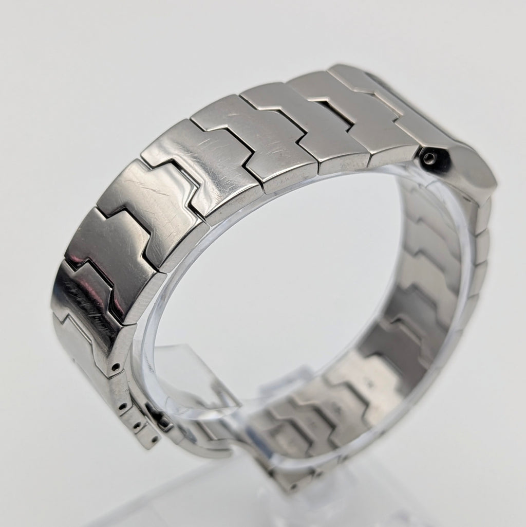 Breil Ladies Quartz Watch — Mother of Pearl Dial, Puzzle-Link Bracelet, Sold Naked - Bezel & Hide