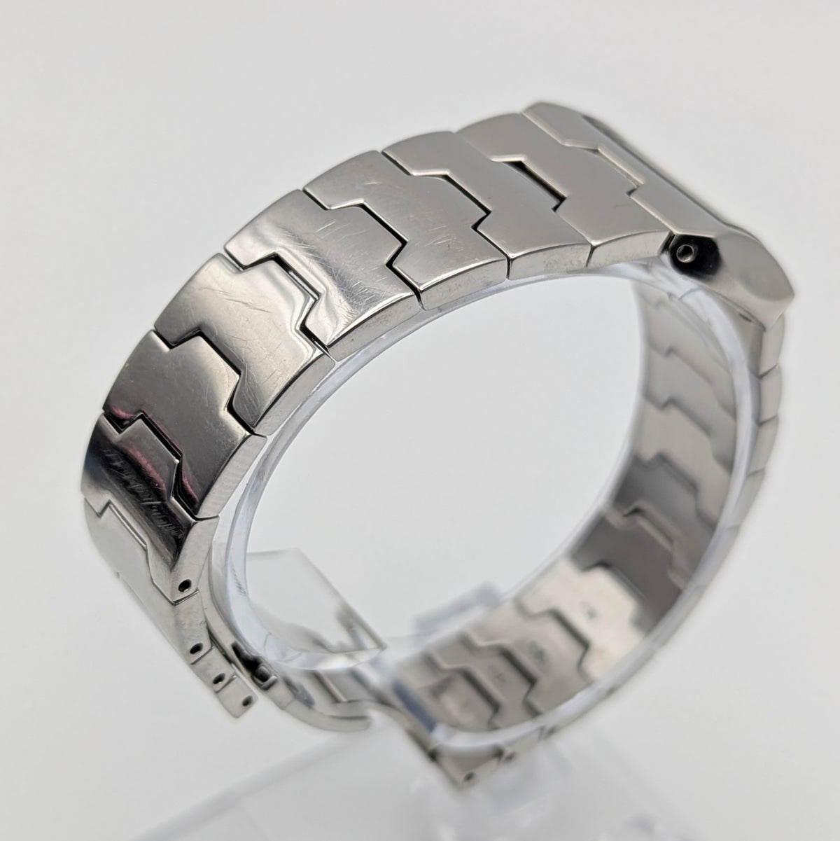 Breil Ladies Quartz Watch — Mother of Pearl Dial, Puzzle-Link Bracelet, Sold Naked - Bezel & Hide