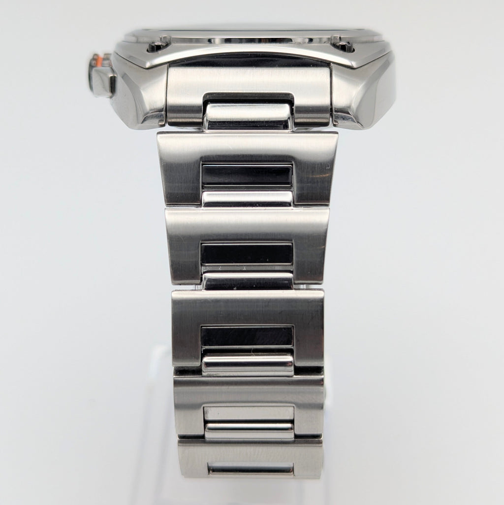Seiko 7L22-0BB0 Kinetic Flyback Chronograph — Limited Edition 200/200, Black Dial - Bezel & Hide