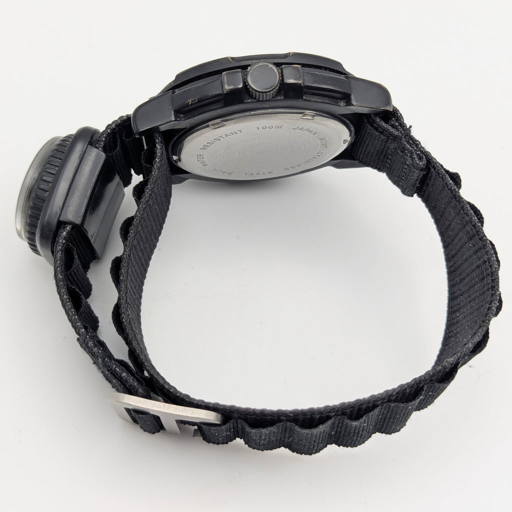 Fire rescue watch. Japan Movement - Bezel & Hide