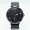 Timex Southview TW2R28600 Quartz — Black Dial, Black Leather NATO, Sold Naked - Bezel & Hide