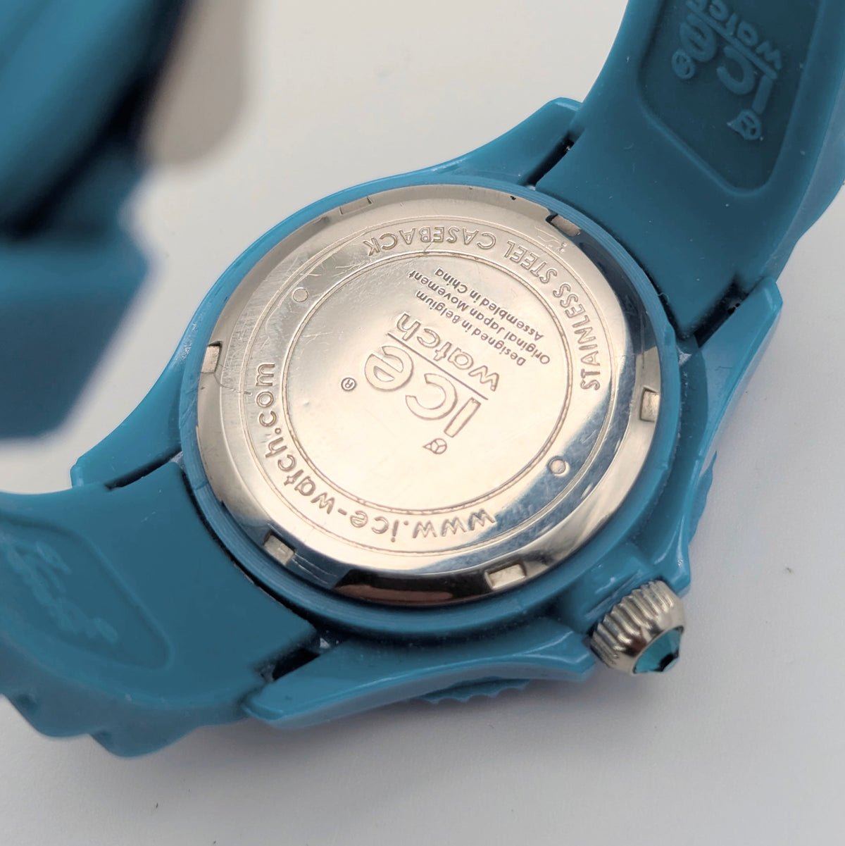 Ice-Watch Ice Love Quartz Watch — Turquoise Silicone, Sold Naked - Bezel & Hide