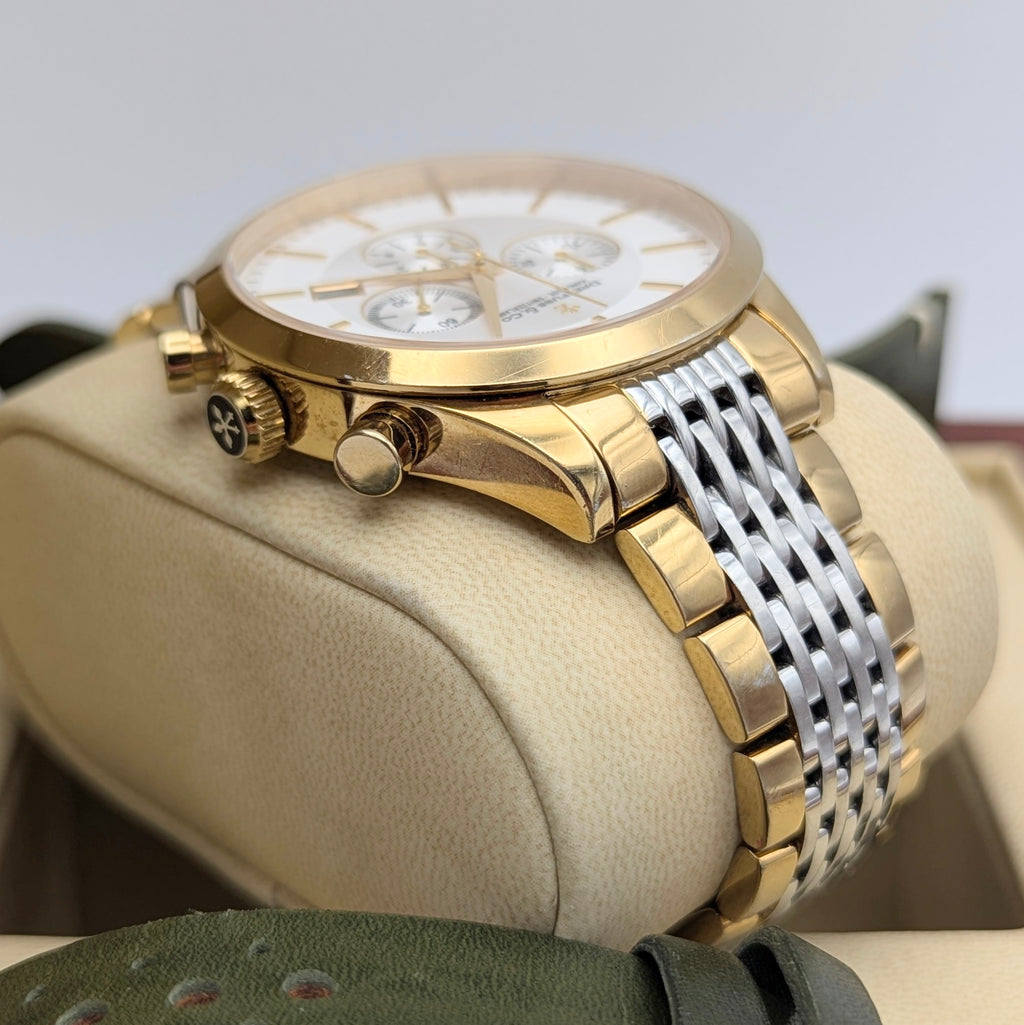 Dreyfuss & Co 1953 Series Quartz Chronograph - Bezel & Hide