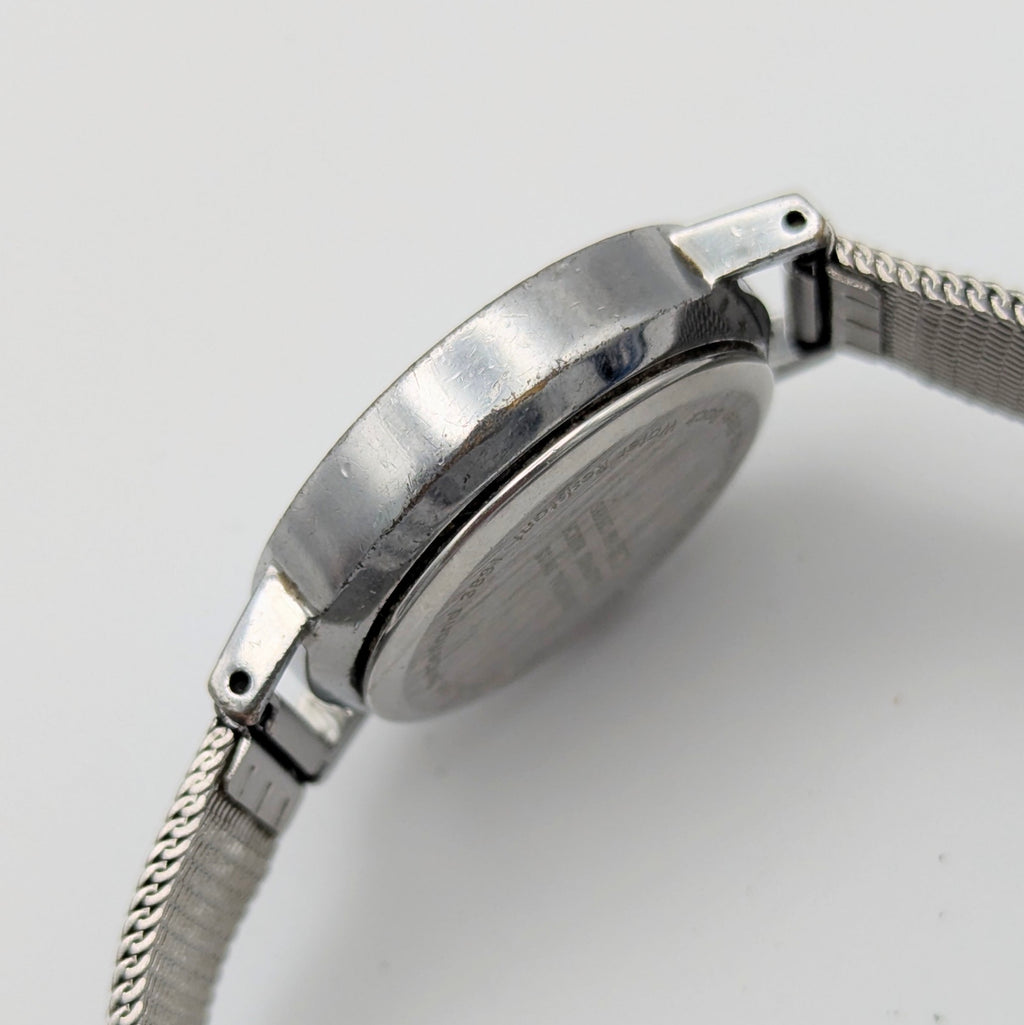 Mondaine SBB Ladies' Swiss Railway Watch — White Dial, Steel Mesh Bracelet, Sold Naked - Bezel & Hide