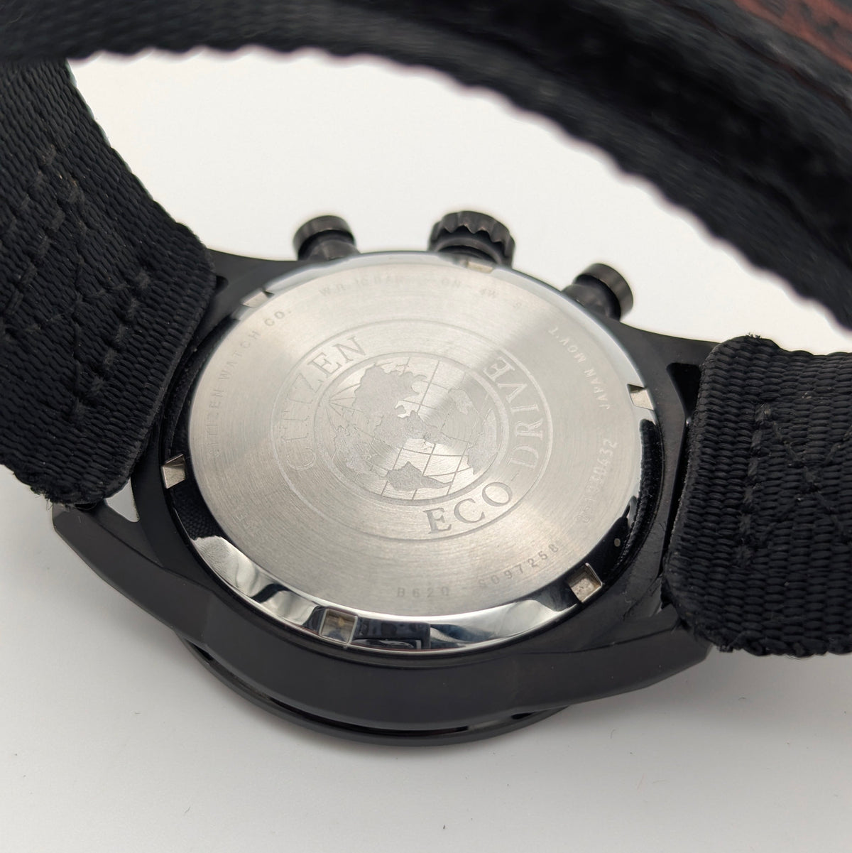 Citizen Avion Eco-Drive Chronograph - Bezel & Hide