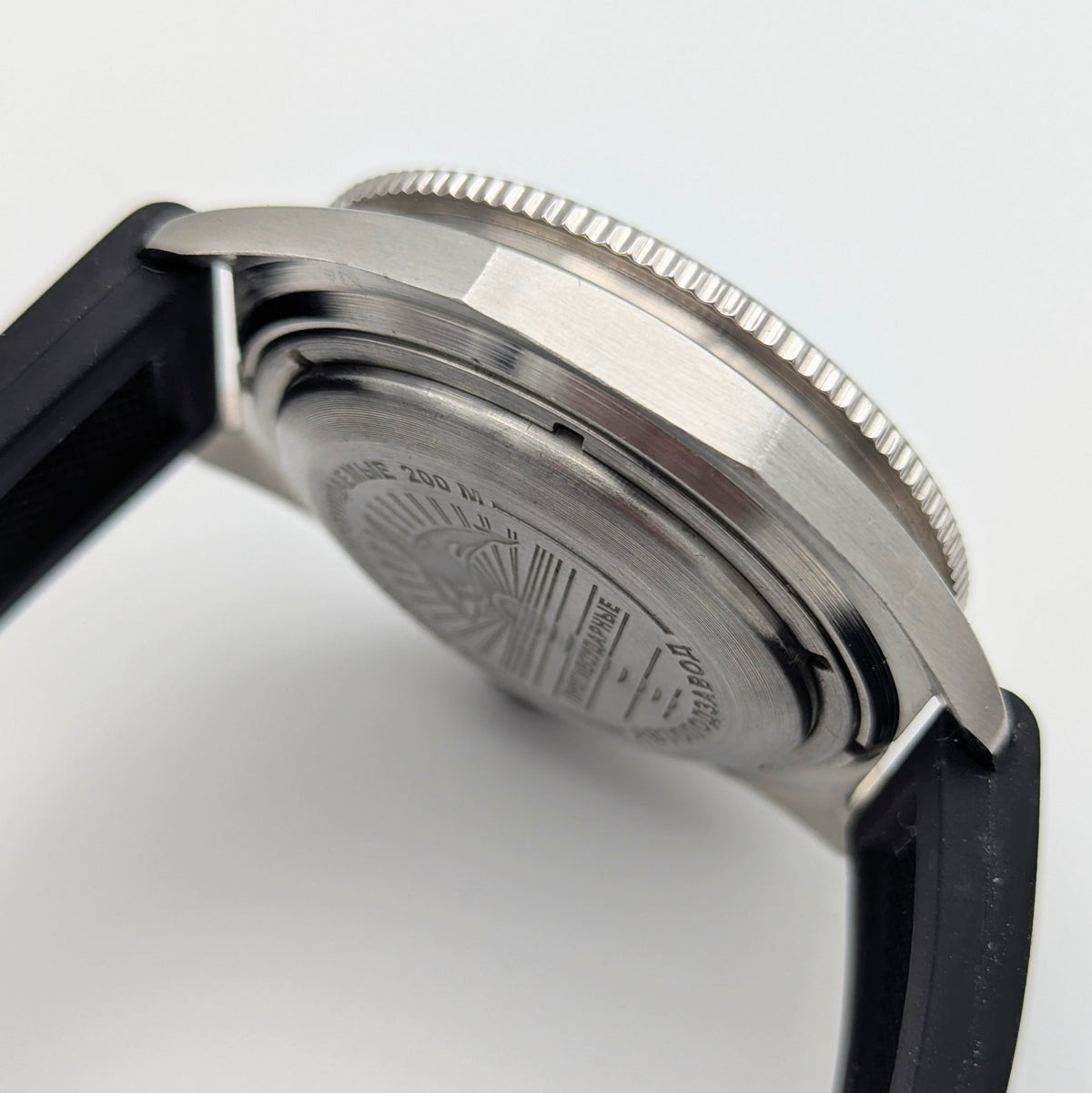 Vostok Komandirskie GMT Automatic — Pepsi Bezel, Black Dial, Men's Watch - Bezel & Hide