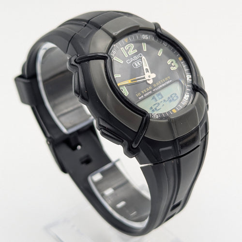 Casio ana/digital watch - Bezel & Hide
