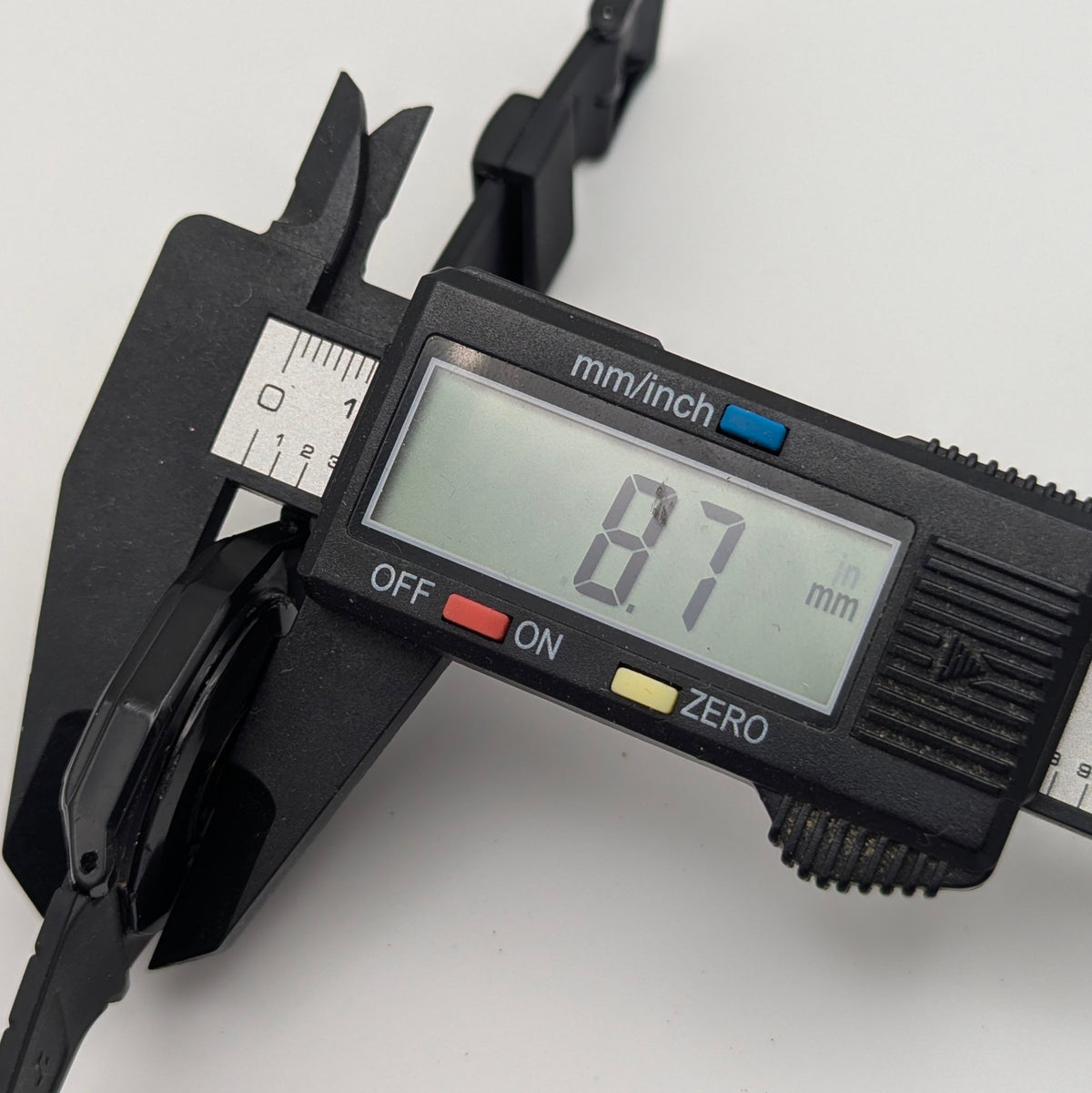 Casio F-28W Digital Quartz Watch | Black Resin & Blue Trim