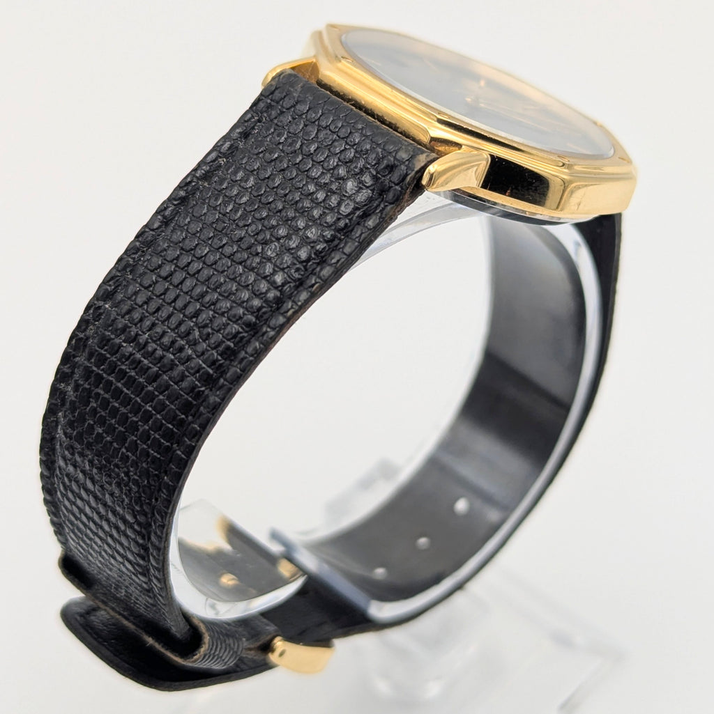 Seiko 8222-6040 Octagonal Quartz Watch | January 1982, Blue Dial