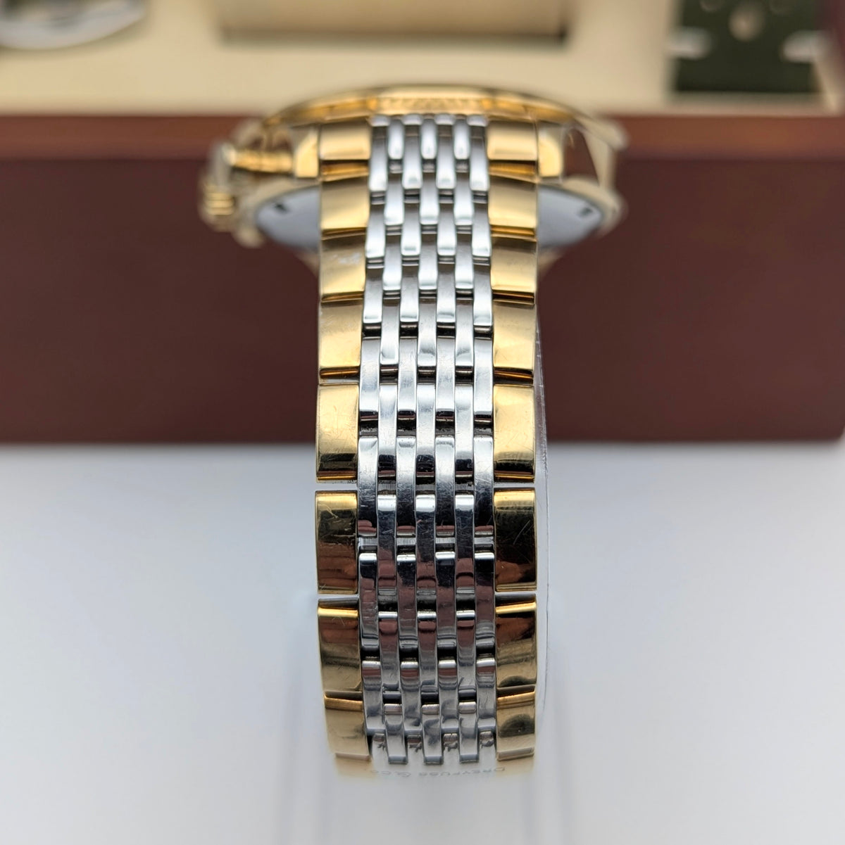 Dreyfuss & Co 1953 Series Quartz Chronograph - Bezel & Hide