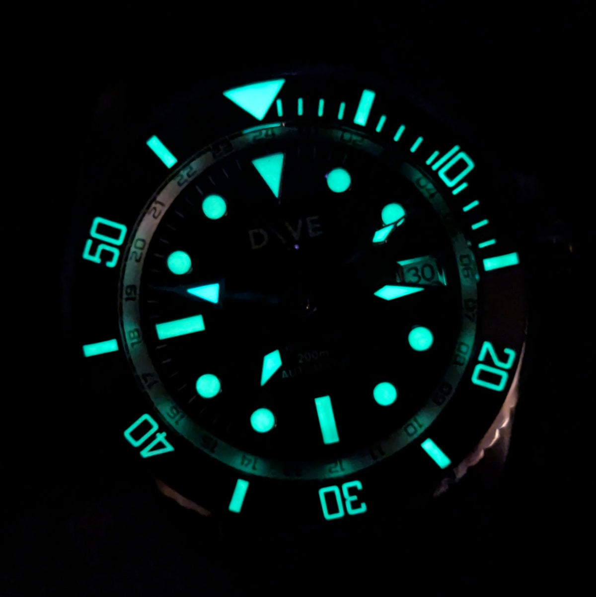 DIVE Watches — Hadal GMT | Dual-GMT Automatic Diver, Limited Edition (Serial: 0725014) - Bezel & Hide