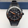 Jacques Lemans Hybromatic 1-2109 Hybrid Quartz Watch, Black & Orange, Boxed