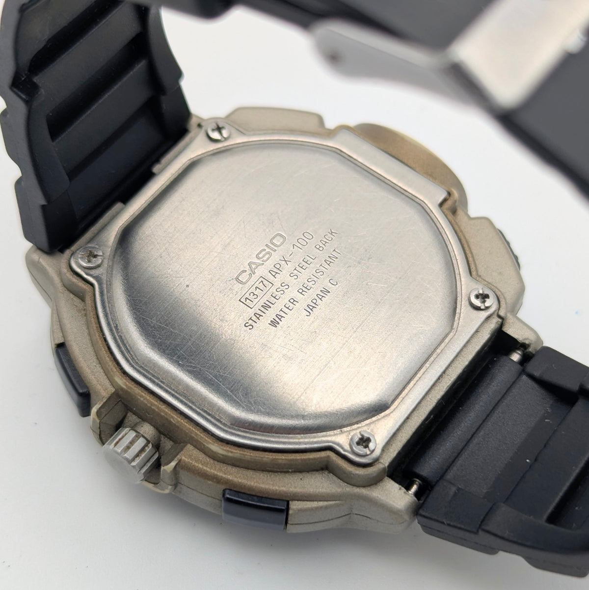 Casio APX-100 Altimeter — A Rare 90s Outdoor Sensor Watch, Sold Naked - Bezel & Hide