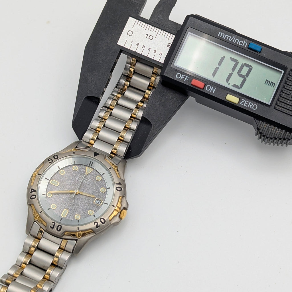 Citizen Eco-Drive Eco Drone — Solar-Powered Two-Tone Diver-Style Watch, Sold Naked - Bezel & Hide