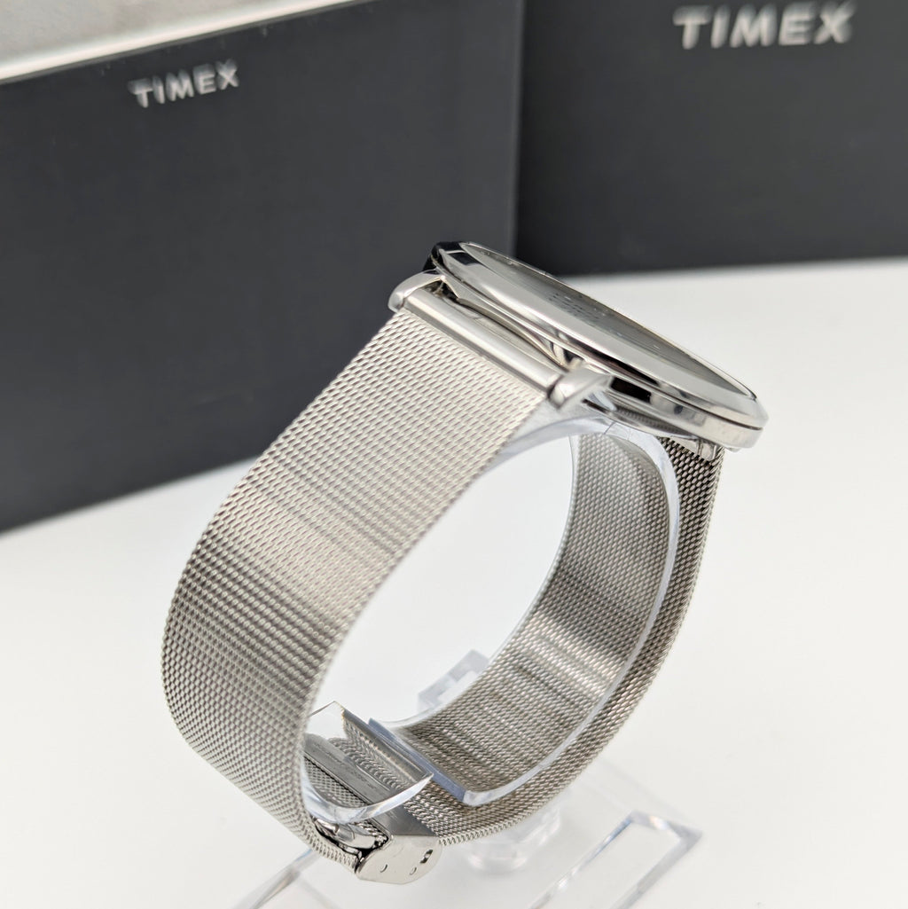 Timex Celestial Women's Quartz Watch — Stardust Dial & Mesh Bracelet, Sold Naked - Bezel & Hide