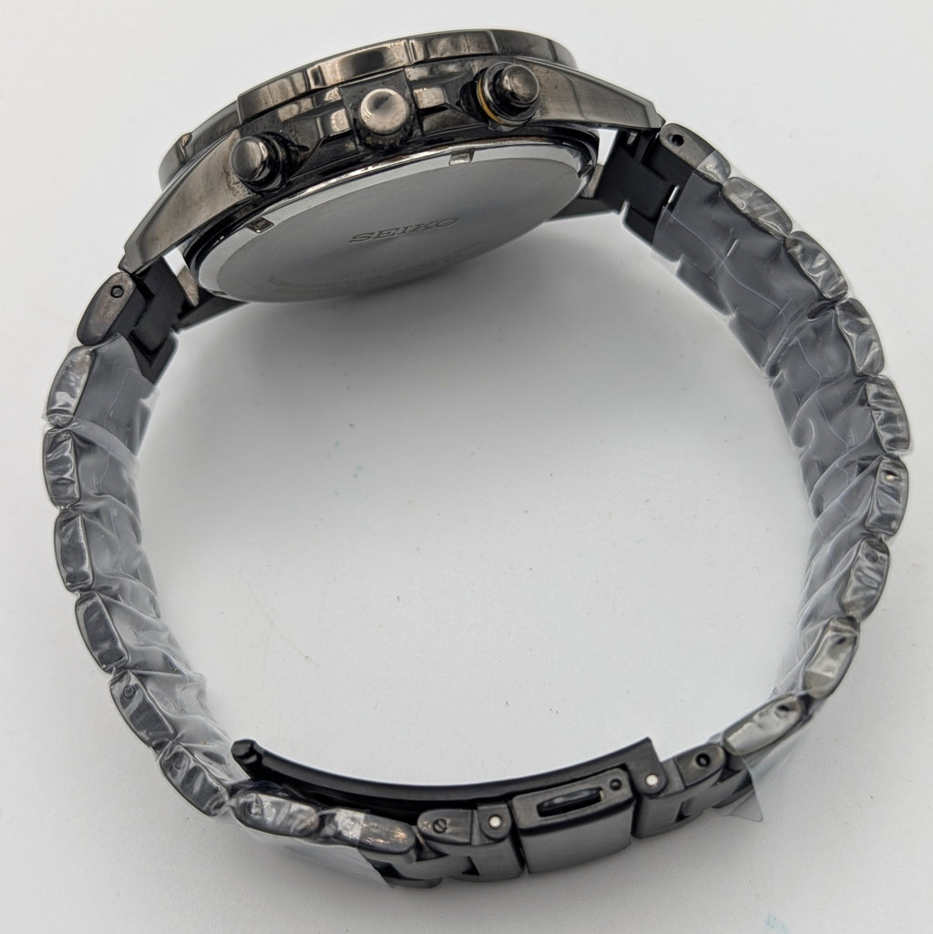 Seiko Recraft Solar Chronograph - Bezel & Hide
