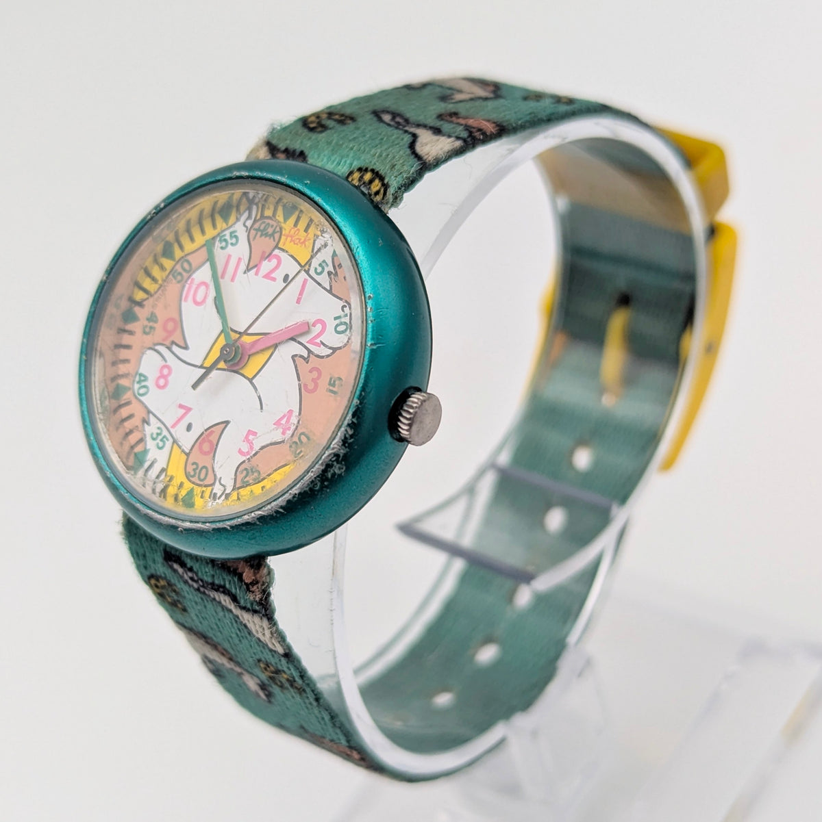 Flik Flak Horses Kids Watch — A Playful Swiss Timepiece, Sold Naked - Bezel & Hide