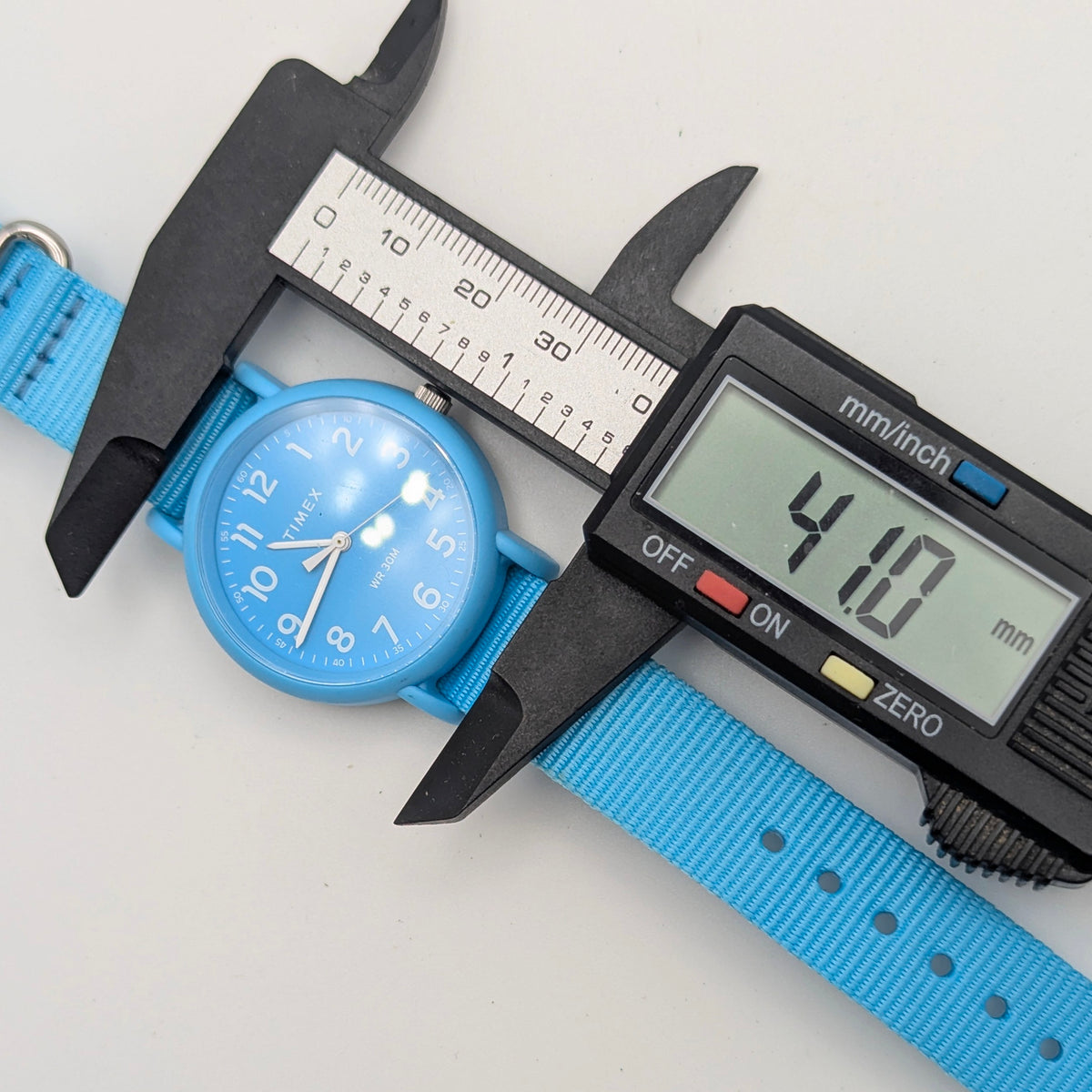 Timex TW2R40600 Blue Casual Quartz Watch — Cheerful, Effortless Style, Sold Naked - Bezel & Hide