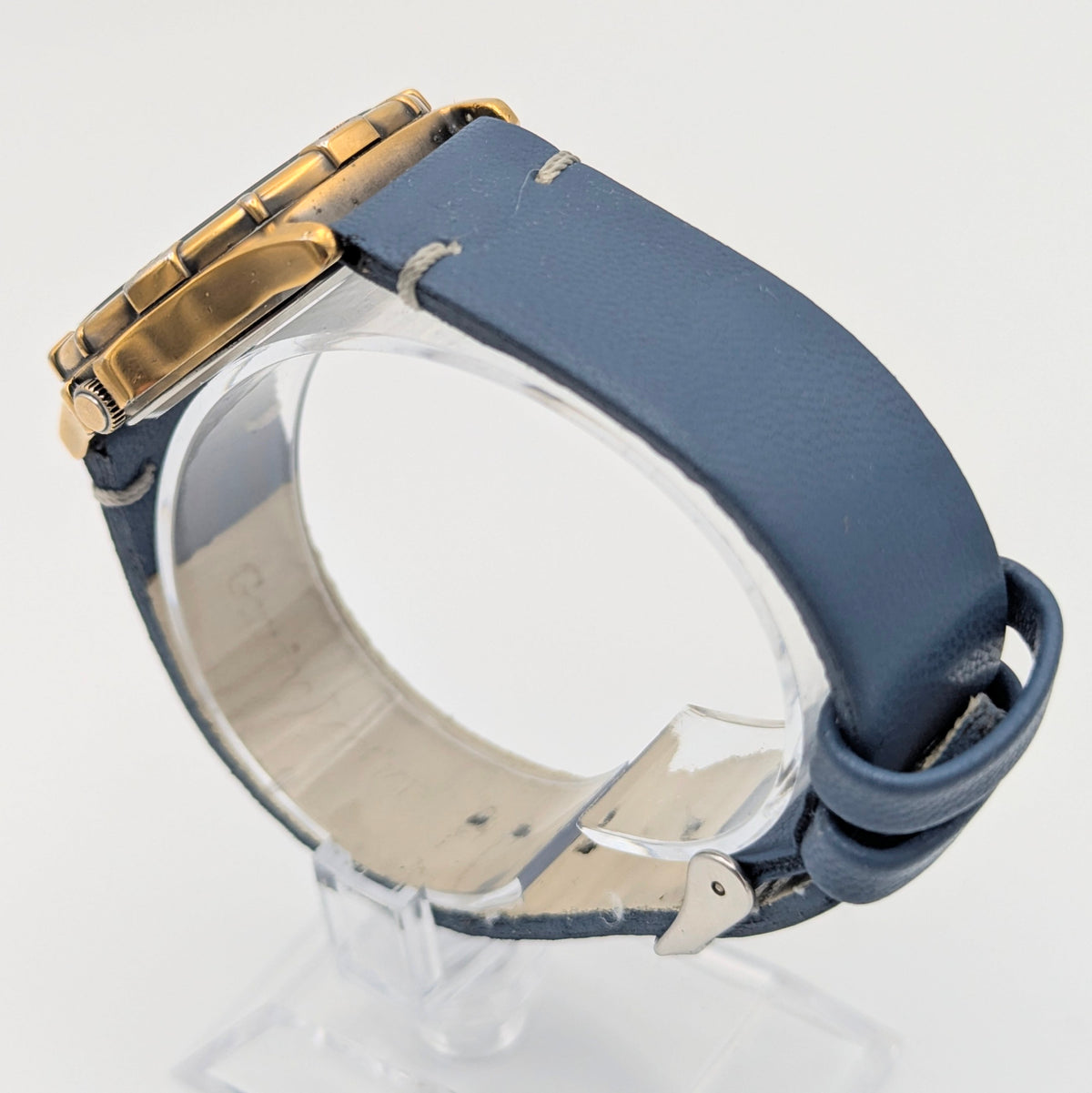 Alba Field Gear V33F-6A80 Triple Calendar Watch – Gold Tone, Dark Dial