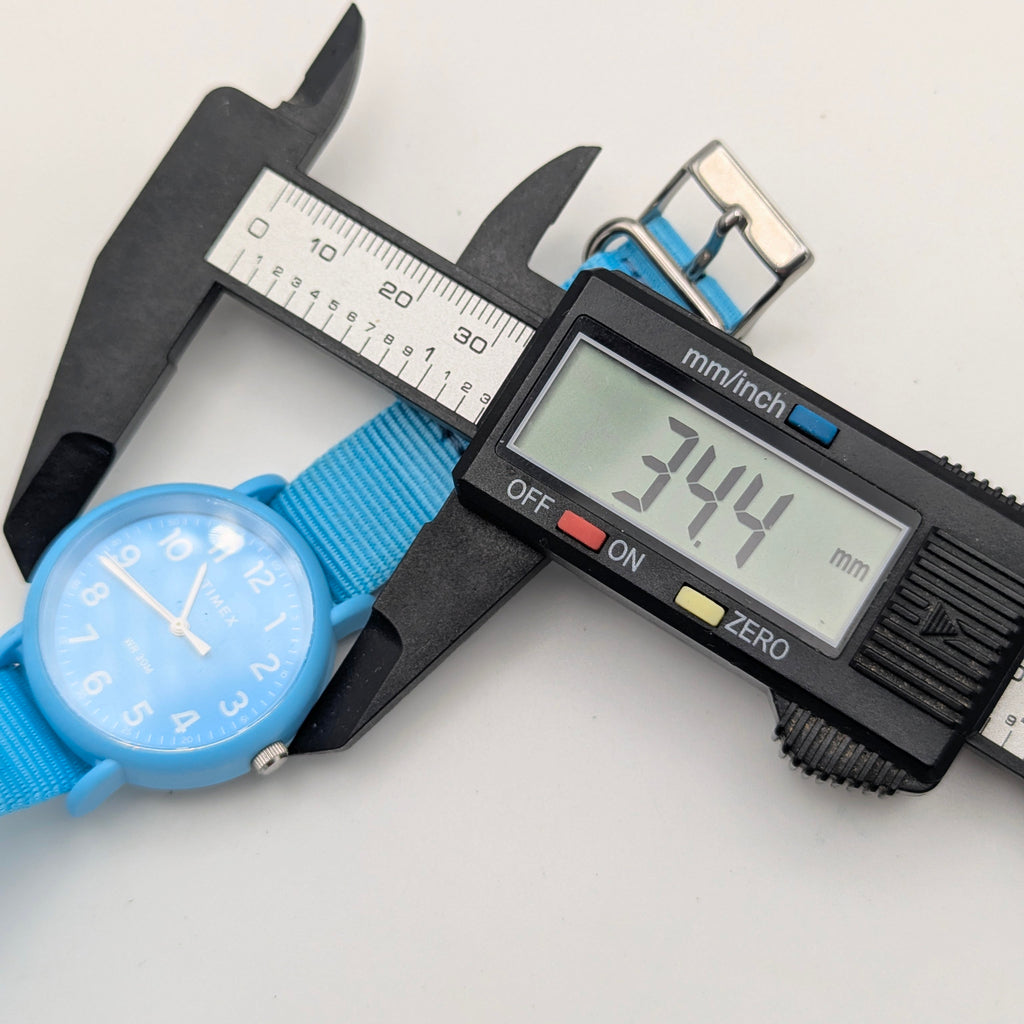 Timex TW2R40600 Blue Casual Quartz Watch — Cheerful, Effortless Style, Sold Naked - Bezel & Hide