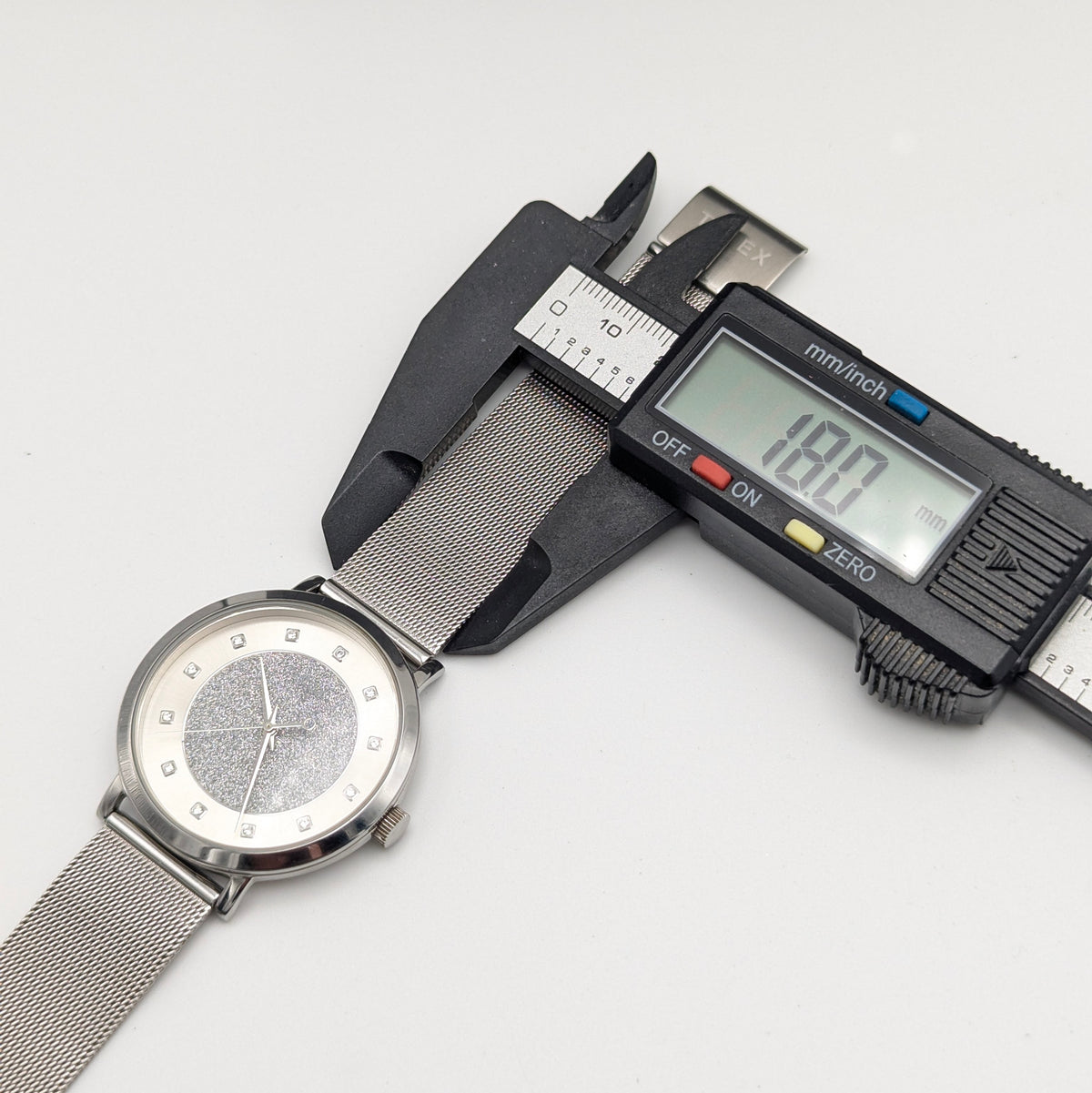 Timex Celestial Women's Quartz Watch — Stardust Dial & Mesh Bracelet, Sold Naked - Bezel & Hide