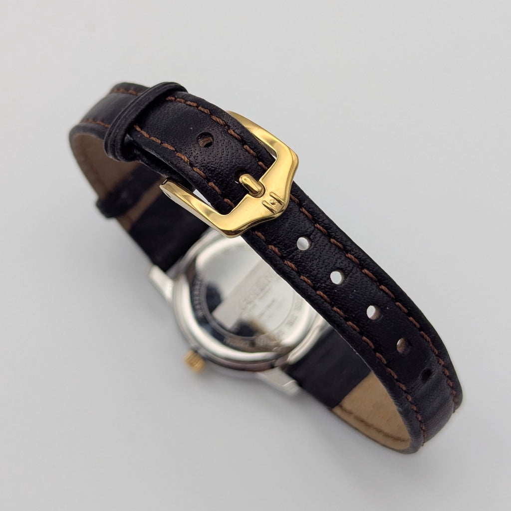 Certina 1888 Ref. 250.1194.44 — Two-Tone, White Dial, Ladies' Quartz Watch - Bezel & Hide