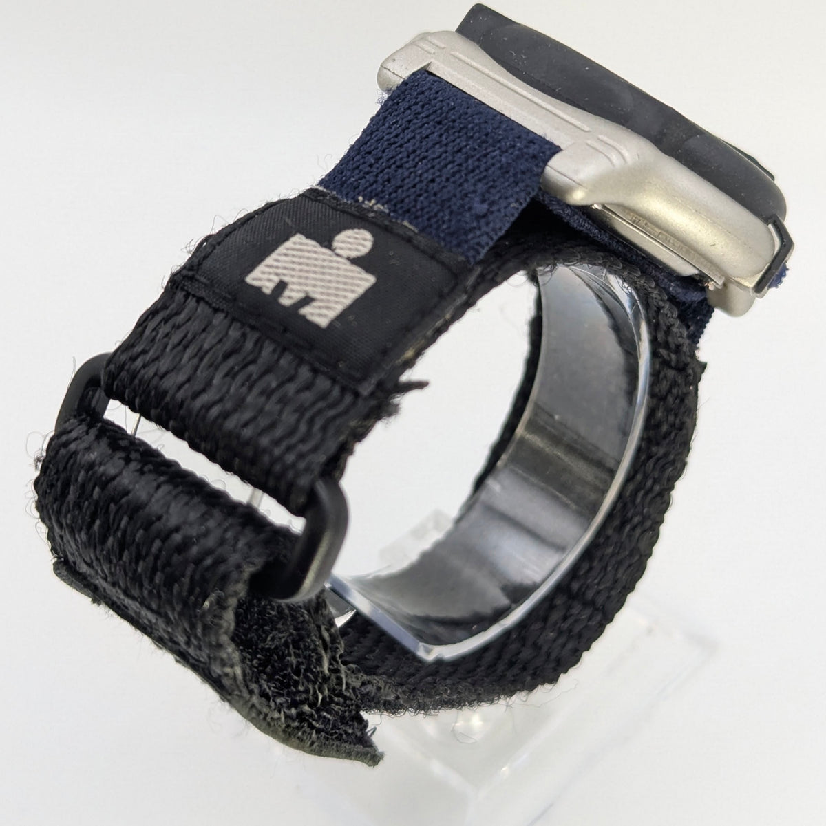 Timex Ironman Triathlon 8-Lap Digital Watch — INDIGLO, Original Strap, Vintage - Bezel & Hide