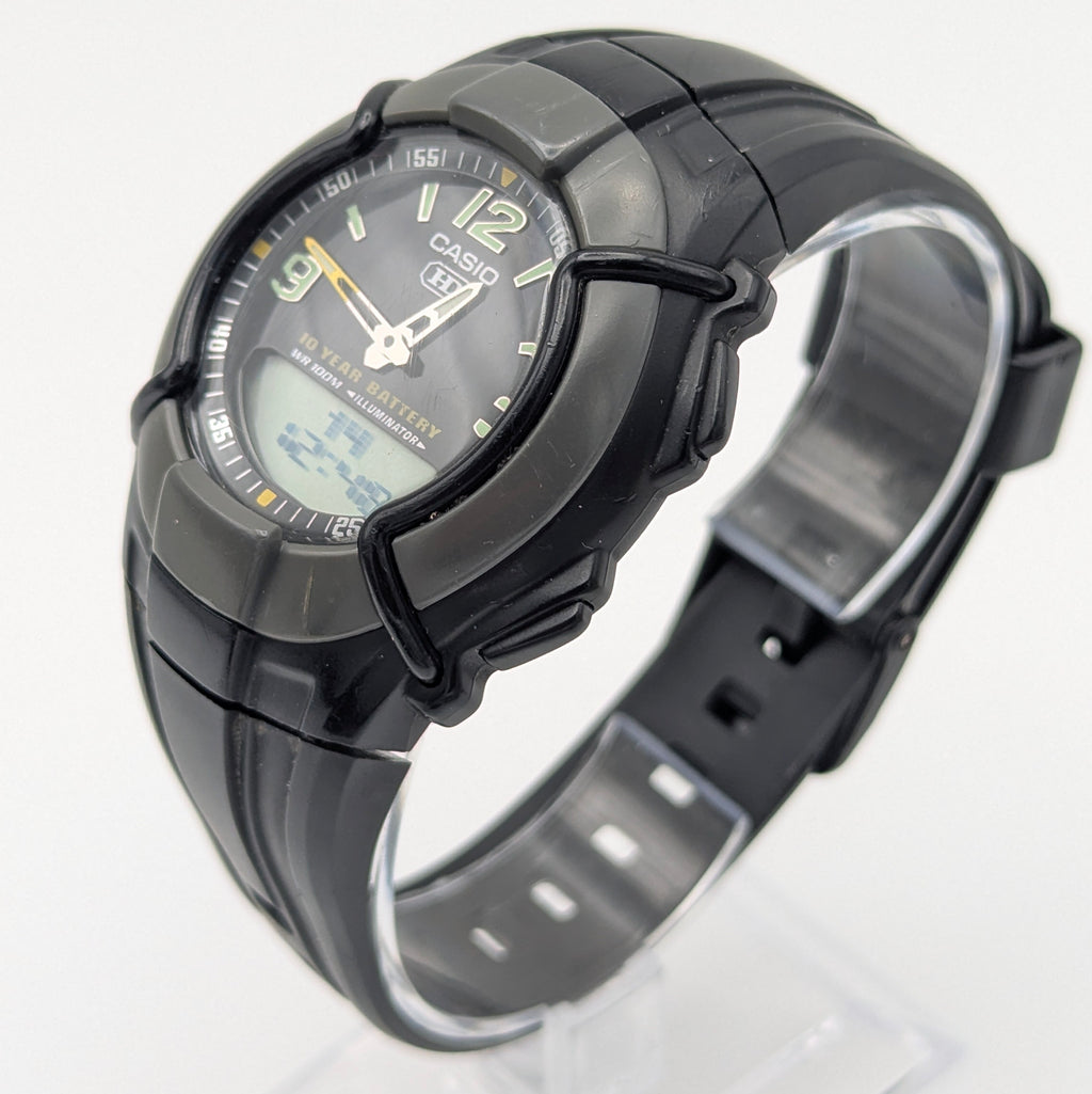 Casio ana/digital watch - Bezel & Hide