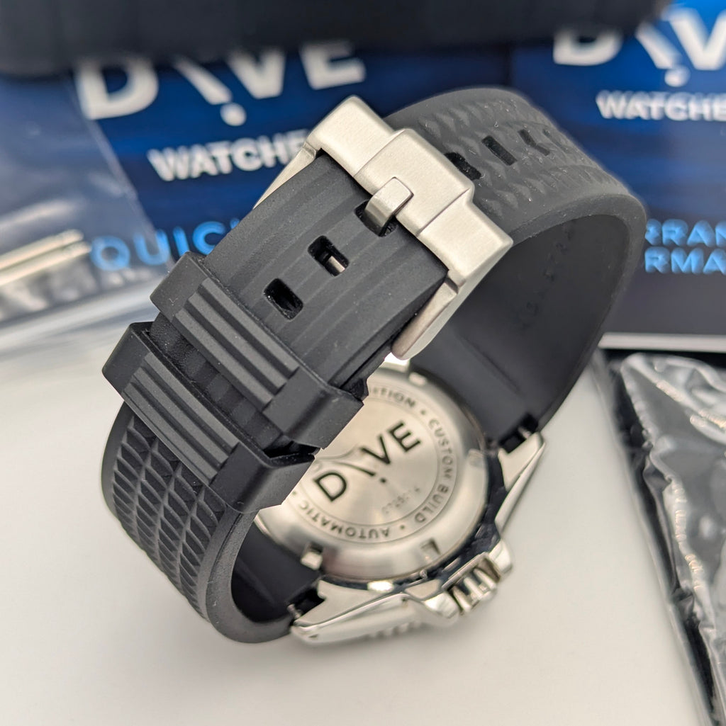 DIVE Watches — Hadal GMT | Dual-GMT Automatic Diver, Limited Edition (Serial: 0725014) - Bezel & Hide