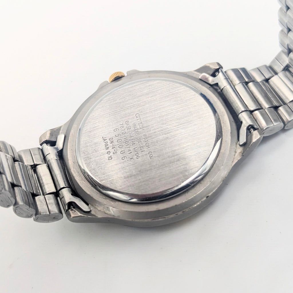 Citizen Eco-Drive Eco Drone — Solar-Powered Two-Tone Diver-Style Watch, Sold Naked - Bezel & Hide