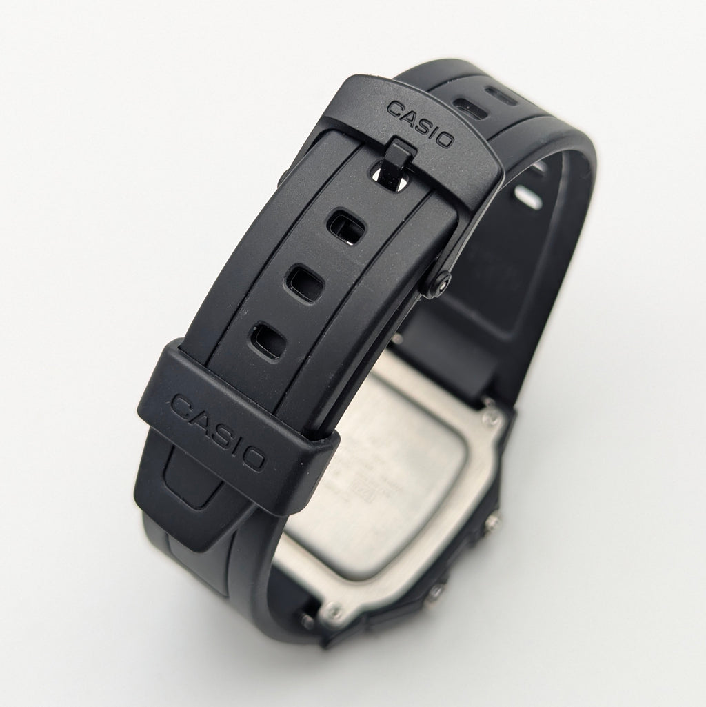 Casio W-800H Digital Watch — 100M Water Resistant, Sold Naked - Bezel & Hide