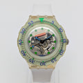 Swatch Scuba 200 SDZ100 — 1994 Seoul Olympic Commemorative, Swiss Quartz Diver, Sold Naked - Bezel & Hide