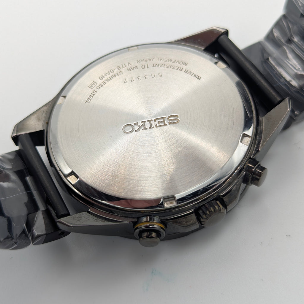 Seiko Recraft Solar Chronograph - Bezel & Hide
