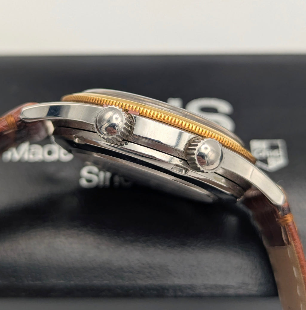 Oris Wrist Alarm Limited Edition – Ref. 418-7451-63 | 18kt Gold Bezel | No. 0297/1600 - Bezel & Hide