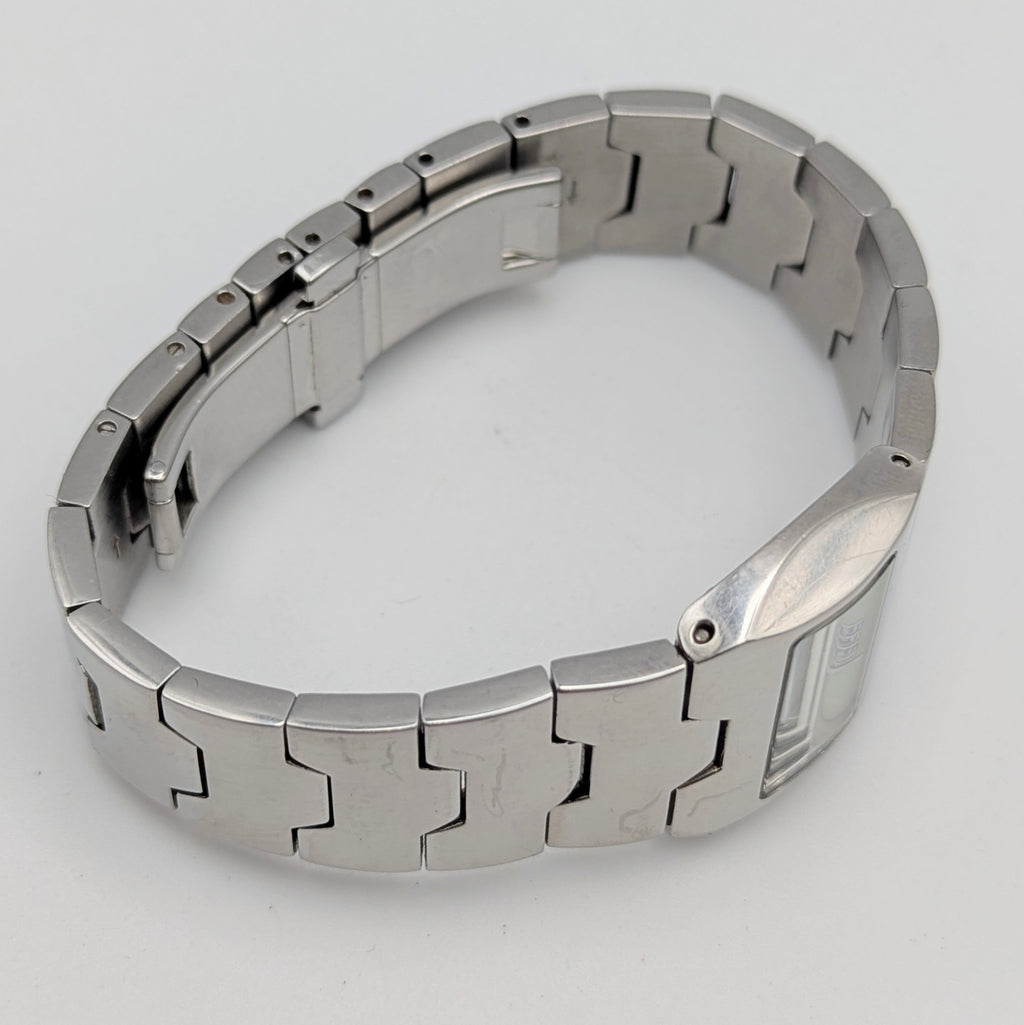 Breil Ladies Quartz Watch — Mother of Pearl Dial, Puzzle-Link Bracelet, Sold Naked - Bezel & Hide