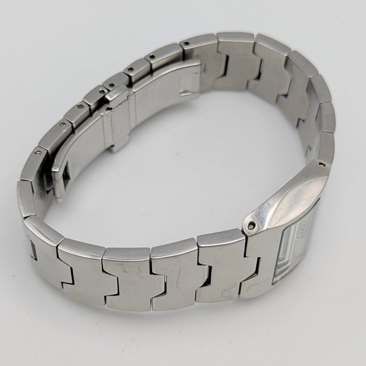 Breil Ladies Quartz Watch — Mother of Pearl Dial, Puzzle-Link Bracelet, Sold Naked - Bezel & Hide