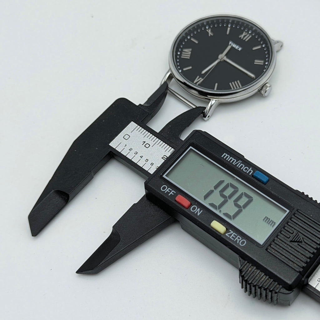 Timex Southview TW2R28600 Quartz — Black Dial, Black Leather NATO, Sold Naked - Bezel & Hide