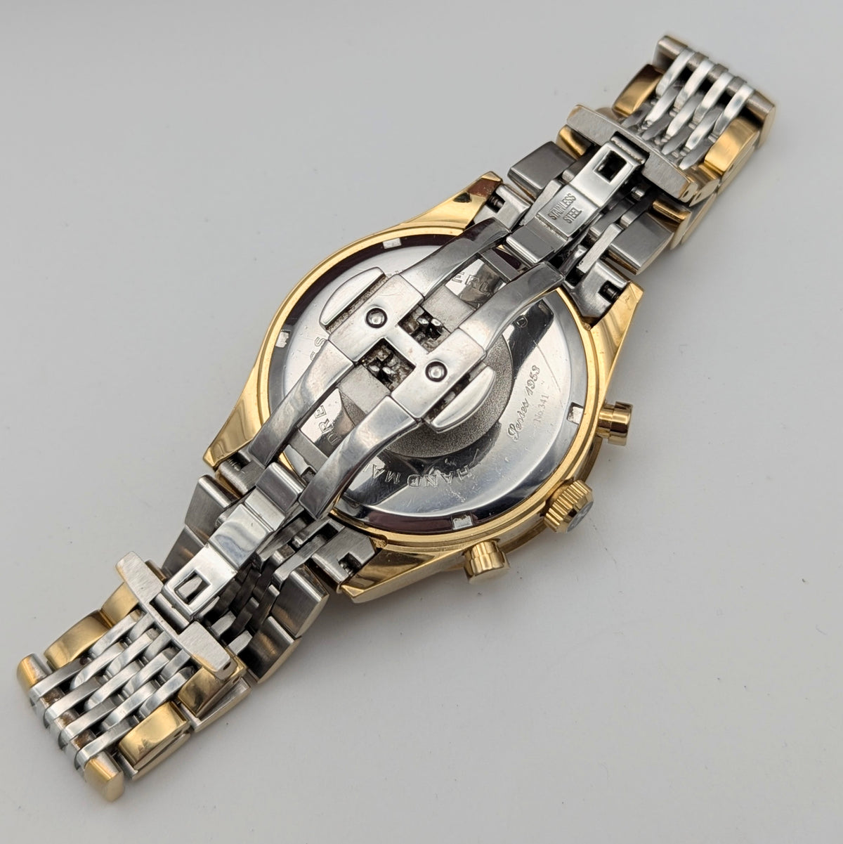 Dreyfuss & Co 1953 Series Quartz Chronograph - Bezel & Hide