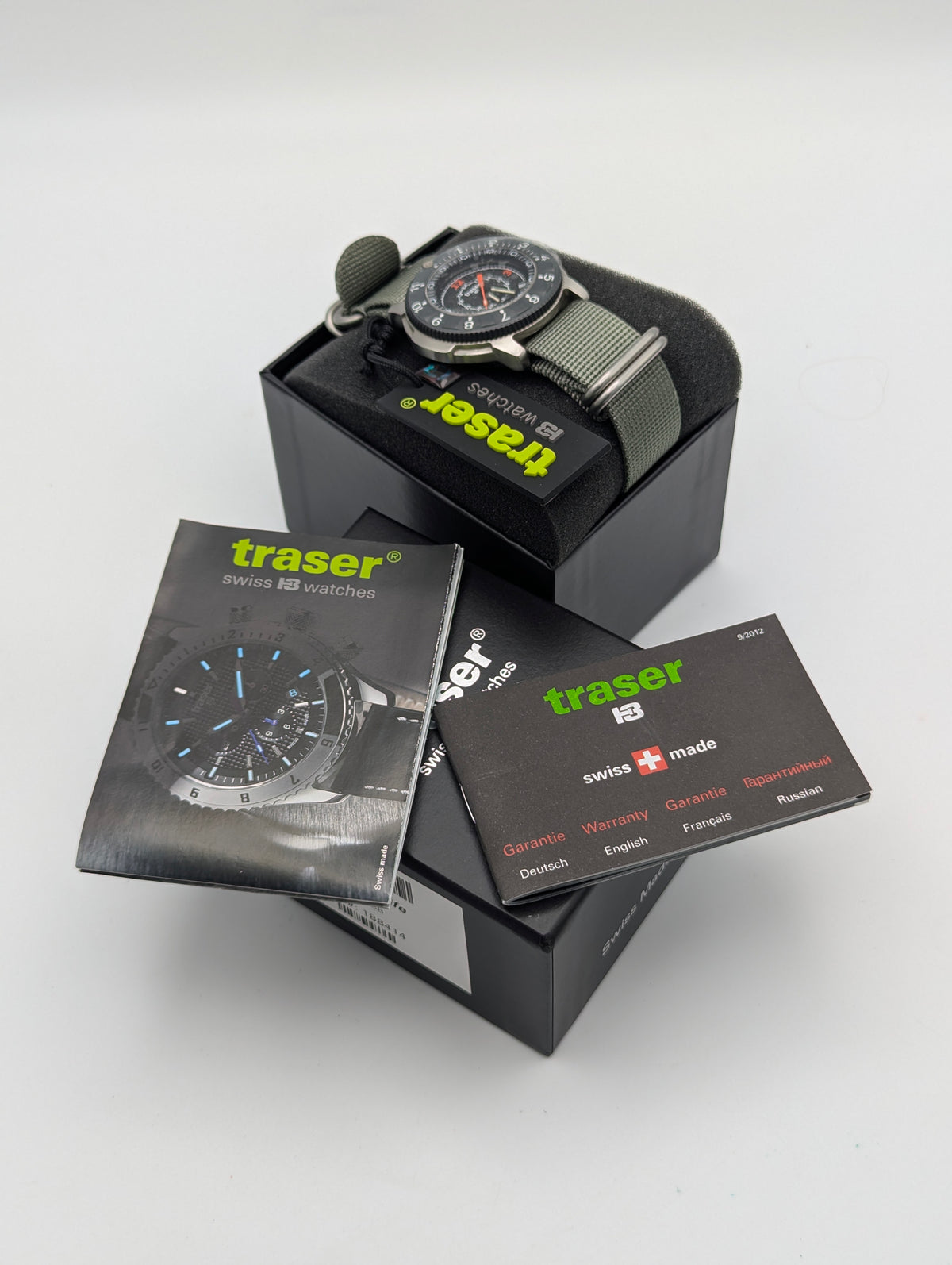 Traser H3 P6502 Long Life Diver — Swiss Tactical Precision, Sold Boxed - Bezel & Hide